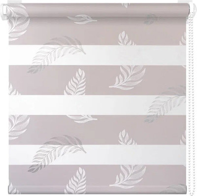 Рулонная штора АС МАРТ Перья 30x200 (серый) -