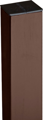 Столб для забора Grand Line 60x40x1.2x2500 RAL 8017 (коричневый) -