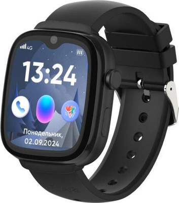 Умные часы детские Elari KidGram 4G Watch / KP-4G-K-BLACK (черный) - 