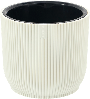 Кашпо Эльфпласт Linea / EP659 (8.5л, слоновая кость GU 051) - 