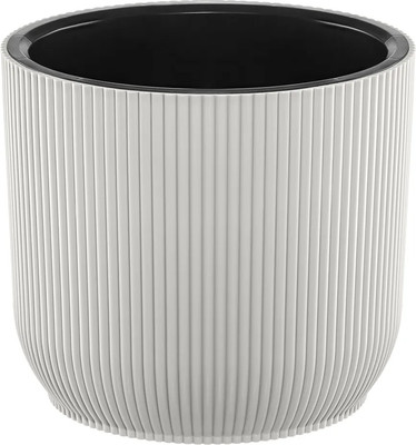 Кашпо El Casa Линея / 640593 (светло-серый) -