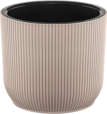 Кашпо El Casa Линея / 640595 (темно-бежевый) -