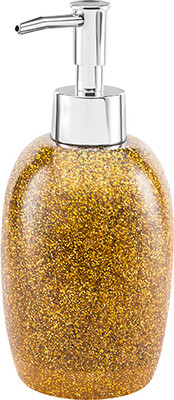 Дозатор для жидкого мыла Elan Gallery 240587 (золотой глиттер) - 