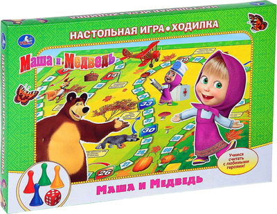 

Настольная игра, Маша и Медведь / 1550766