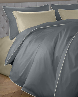 Пододеяльник Primavelle 200х220 сатин Luxe на молнии / 136315106-сгL02 (мистический серый) -