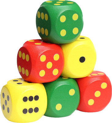 Набор кубиков для настольной игры Время игры 10502138 (6шт) - 