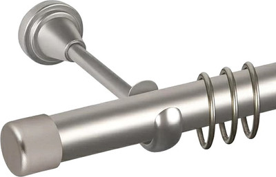 

Карниз для штор, Grace D25Г составной + заглушка Закругленная