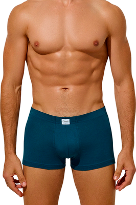 Трусы мужские Mark Formelle 411229 (р.90-100, темная бирюза/декор) -