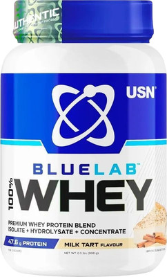 Протеин USN Blue Lab Whey (908г, молочный тарт) - 