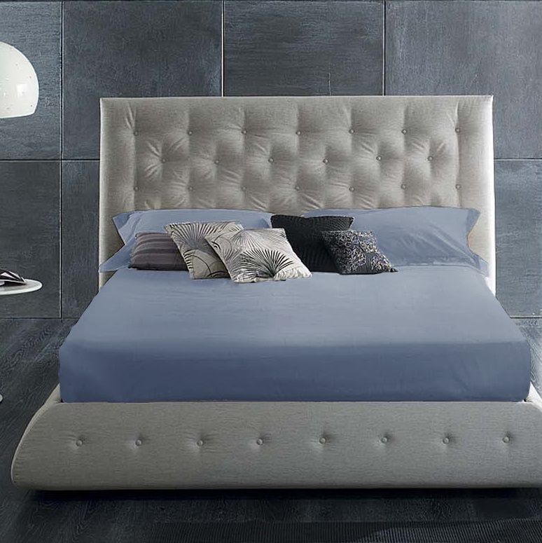 Простыня Primavelle 150х215 сатин Luxe / 114911501-сгL86 (деним)