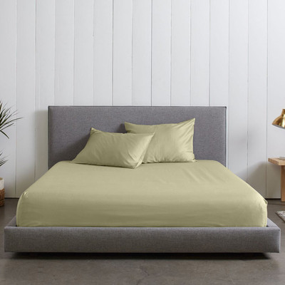 Простыня Primavelle 150х260 тенсель / 114461504-сгT80 (светло-оливковый) - 