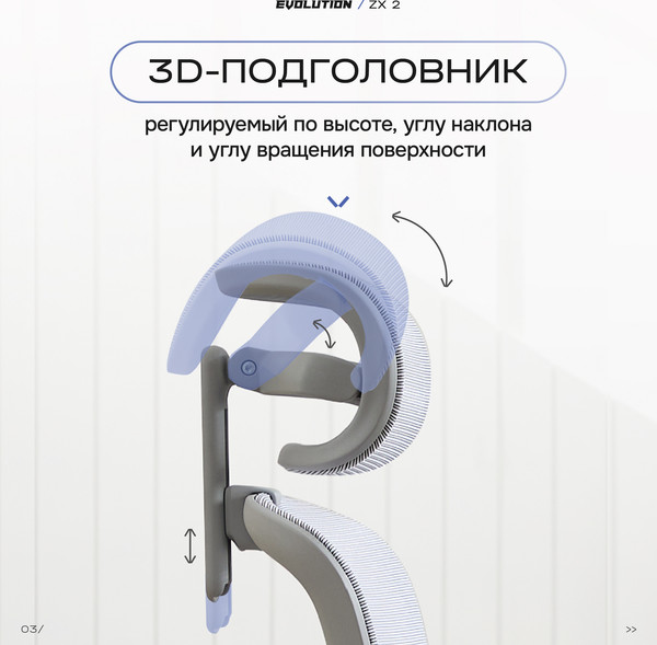 Купить Кресло геймерское Evolution ZX 2 в Борисове