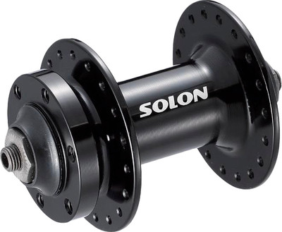 Втулка для велосипеда Solon DH802F 36H Disc (передняя, черный) - 
