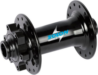 Втулка для велосипеда Solon DH938TF Boost 32H Disc (передняя, черный) - 