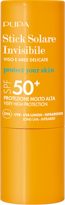 Стик солнцезащитный Pupa Invisible для лица и чувствительных участков кожи SPF 50+ (12мл) -