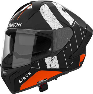 Мотошлем Airoh Matryx Scope MXS32-M (M, оранжевый матовый) - 
