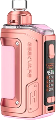 Электронный парогенератор Geekvape H45 Aegis Hero 2 Crystal (розовый) -