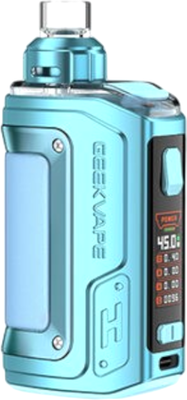 Электронный парогенератор Geekvape H45 Aegis Hero 2 Crystal (голубой) -