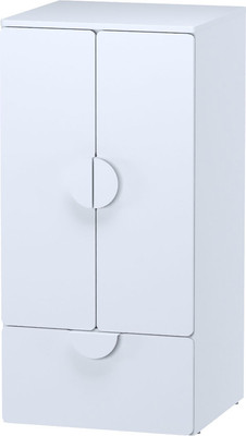 Шкаф Mebelain Пикси 120 Полка и выдвижной ящик (робкий подснежник) - 