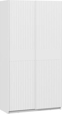 Шкаф-купе ТриЯ Оскар Тиффани Т2 1200 / 282707 (белая/белый снег/белый софт) - 