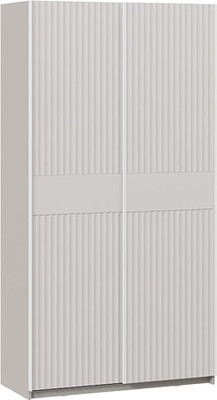 Шкаф-купе ТриЯ Оскар Тиффани Т2 1200 / 282708  (белая/кашемир/кашемир матовый) - 