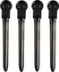 Набор зажимов для волос FRAMAR Tight Tension Clips Black (4шт) - 