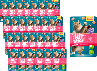 

Влажный корм для кошек, Для котят с Курицей в соусе