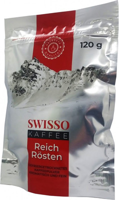 Кофе растворимый Swisso Kaffee Reich Rosten (120г) -