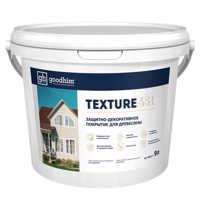

Защитно-декоративный состав, Texture 651 RAL Classic 6021 База А / 10268