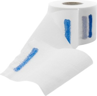 Воротник парикмахерский Flawle Neckstrips 5x100 FL322 White -