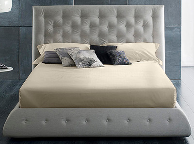 Простыня Primavelle 215х220 сатин Luxe / 114911502-сгL12 (бежевый) - 