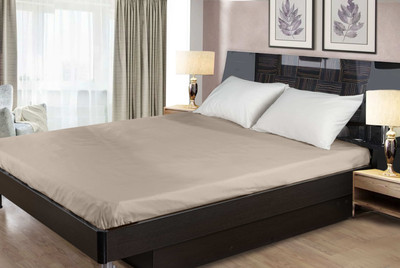 Простыня Primavelle 180х200 сатин на резинке / 114311407-cr2/10 (серо-бежевый) -