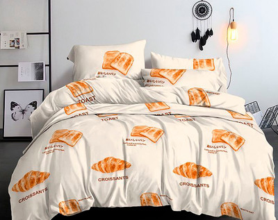 

Комплект постельного белья, № 3213-8 (S/P) 2сп с европростыней