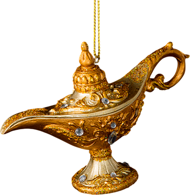 

Елочная игрушка, Decor. Лампа Аладдина / 53504
