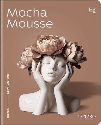 Тетрадь BG Mocha Mousse / Т5ск48_лс 57636 (48л, клетка, soft-touch ламинация) - 
