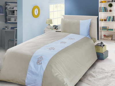 

Комплект постельного белья, Сатин с вышивкой 1.5сп Catboys / 145150574-18Vk