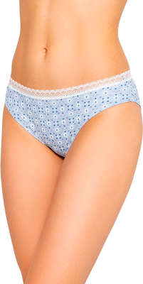 Трусы женские Mark Formelle 412461 (р.110, орнамент на голубом) - 