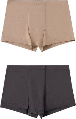 Комплект трусов детских Mark Formelle 413344-2 (р.152-76-66, шиншилла/бежевый) -