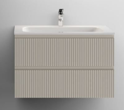 Тумба с умывальником Sancos Snob T / SNT80CE + CN7005 (бежевый) - 