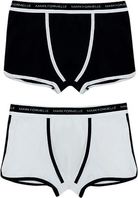 Комплект мужских трусов Mark Formelle 411165-2 (р.94-104, белый/черный) -