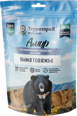 

Лакомство для собак, Вымя говяжье Амур / 563675