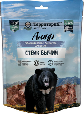 

Лакомство для собак, Стейк бычий Амур / 563781