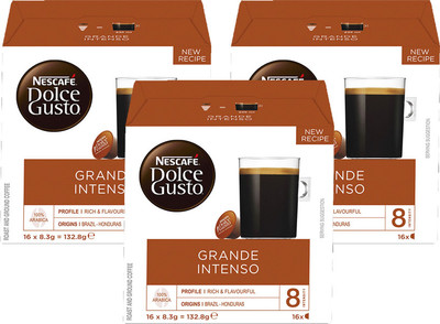 Кофе в капсулах Nescafe Dolce Gusto Grande Intenso (3х16шт) -
