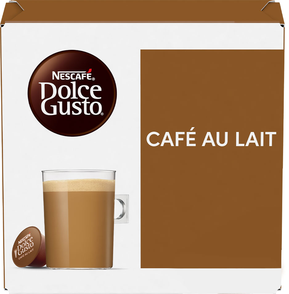 Кофе в капсулах Nescafe Dolce Gusto Cafe Au Lait (30шт)