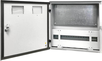 

Корпус металлический, ЩУЭ-3/2-500х500х150-IP54 S1.5 с защитной панелью МППБ / 000307
