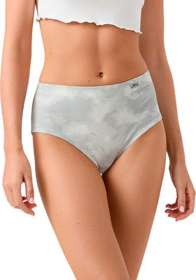 Трусы женские Mark Formelle 412532 (р.102, серый тай-дай/декор) -