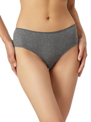 Трусы женские Mark Formelle 412539 (р.102, меланж темно-серый 4348-F) -