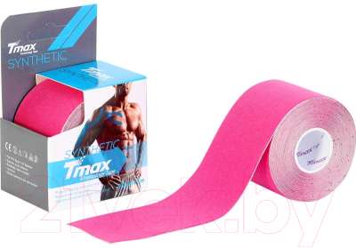 Кинезио тейп Tmax Synthetic Pink / 423334 (розовый)