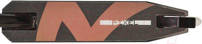 Самокат трюковый Novatrack Pixel 100A.PIXEL.BBR7 (черный/коричневый)