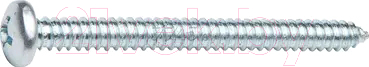 Шуруп Starfix Острый полусф. головка 2.2x13 DIN 7981 / SMC1-90266-2000 (2000шт, белый цинк)